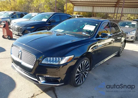 2017 Lincoln Continental Black Label z USA, uszkodzony, nr VIN 1LN6L9AP0H5627826